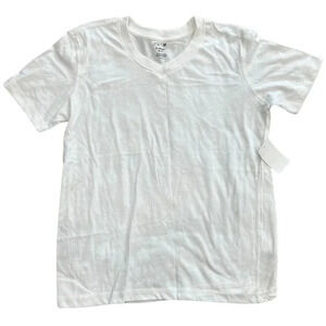 Joe’s Jeans White V-neck T-Shirt Boys 2XL